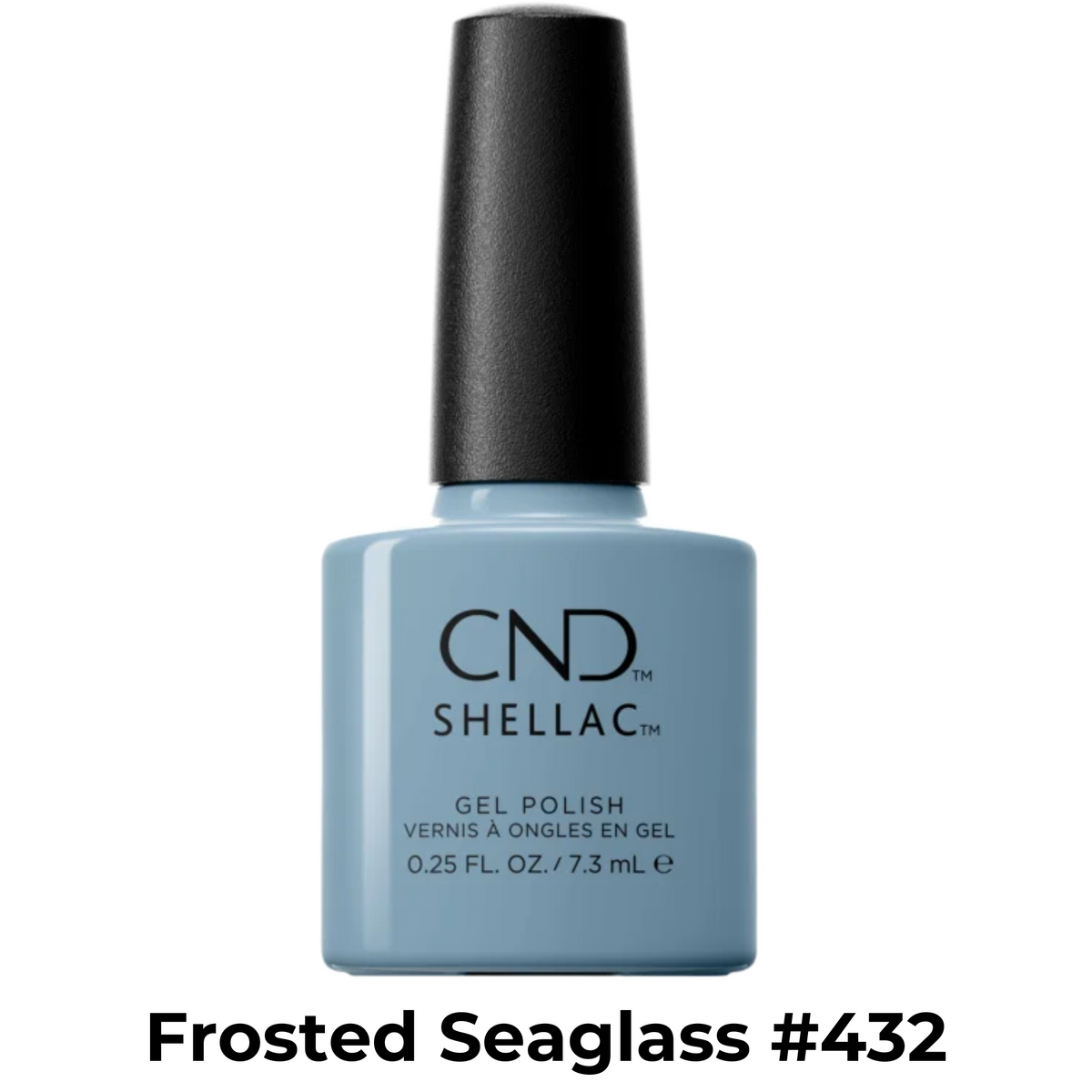 Vernis Shellac U.V-Vernis au gel||Gel Nail Polish-CND SHELLAC-7.3ml-#432 / Frosted seaglass-Gisèle produits de beauté