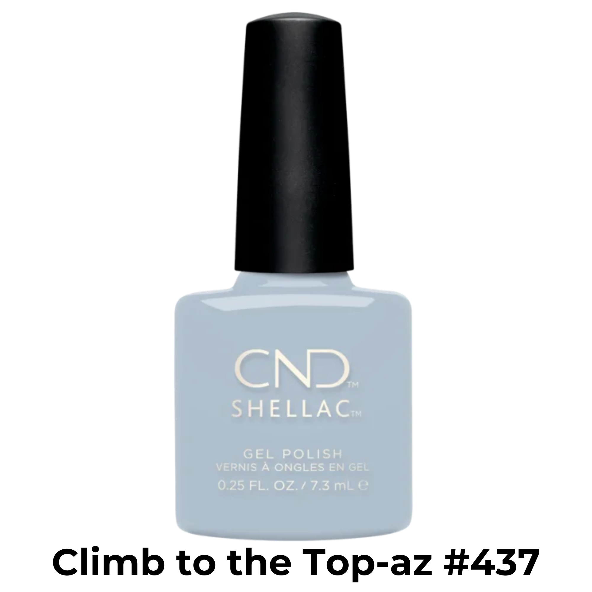 Vernis Shellac U.V-Vernis au gel||Gel Nail Polish-CND SHELLAC-7.3ml-#437 / Climb to the Top-az-Gisèle produits de beauté