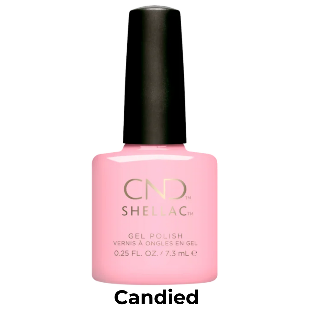 Vernis Shellac U.V-Vernis au gel||Gel Nail Polish-CND SHELLAC-7.3ml-Candied-Gisèle produits de beauté