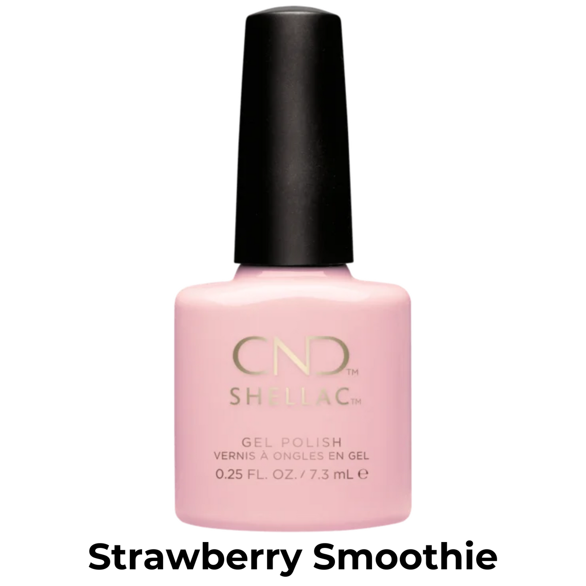 Vernis Shellac U.V-Vernis au gel||Gel Nail Polish-CND SHELLAC-7.3ml-Strawberry smoothie-Gisèle produits de beauté
