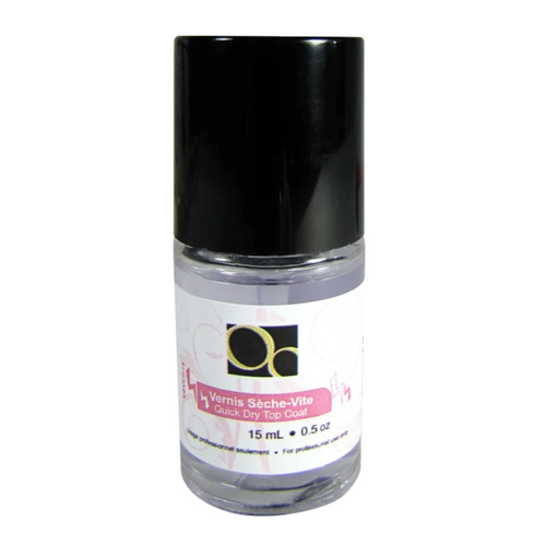 Vernis sèche vite-Vernis à ongles||Nail Polish-ONGLES D'OR-Transparent-15ml-Transparent-Gisèle produits de beauté