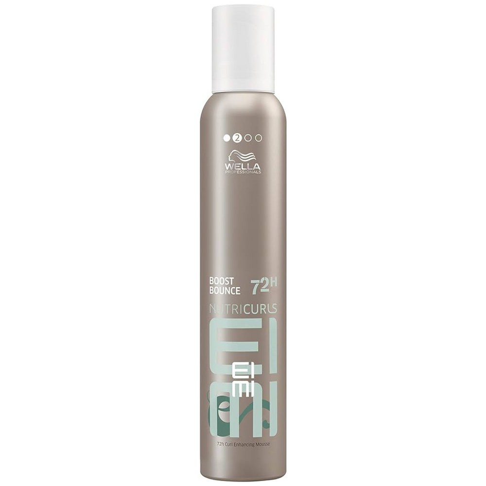 WELLA_EIMI Nutricurls - Boost Bounce Mousse rehausse boucles 72h_288g-_Gisèle produits de beauté