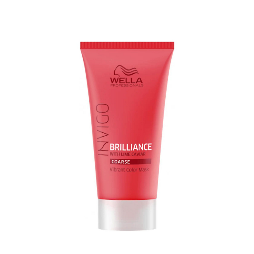 WELLA_Invigo Brilliance - Masque couleur vibrante cheveux épais_30ml-_Gisèle produits de beauté