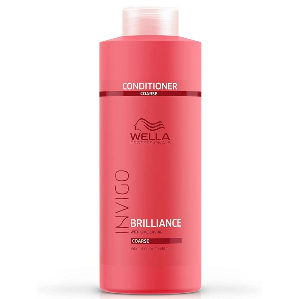 WELLA_Invigo Brilliance - Revitalisant couleur vibrante cheveux épais_1L-_Gisèle produits de beauté