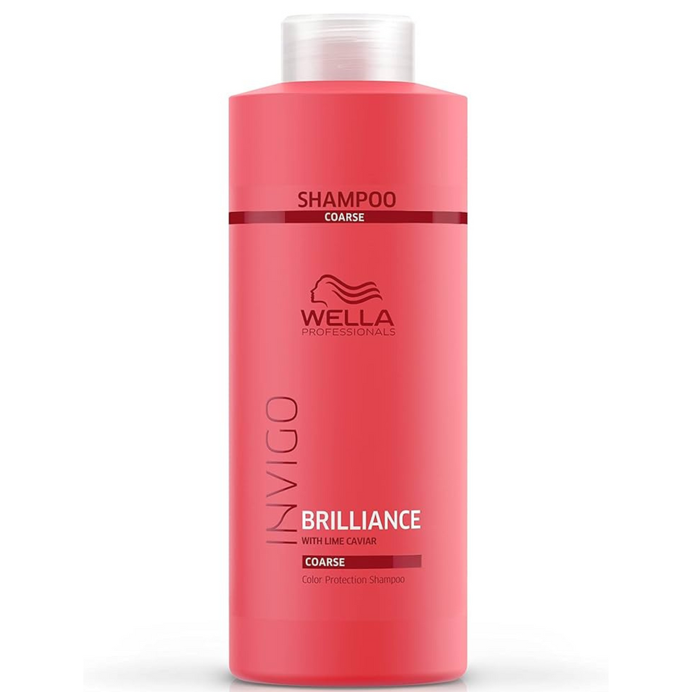 WELLA_Invigo Brilliance - Shampooing protecteur de couleur cheveux épais_1L-_Gisèle produits de beauté