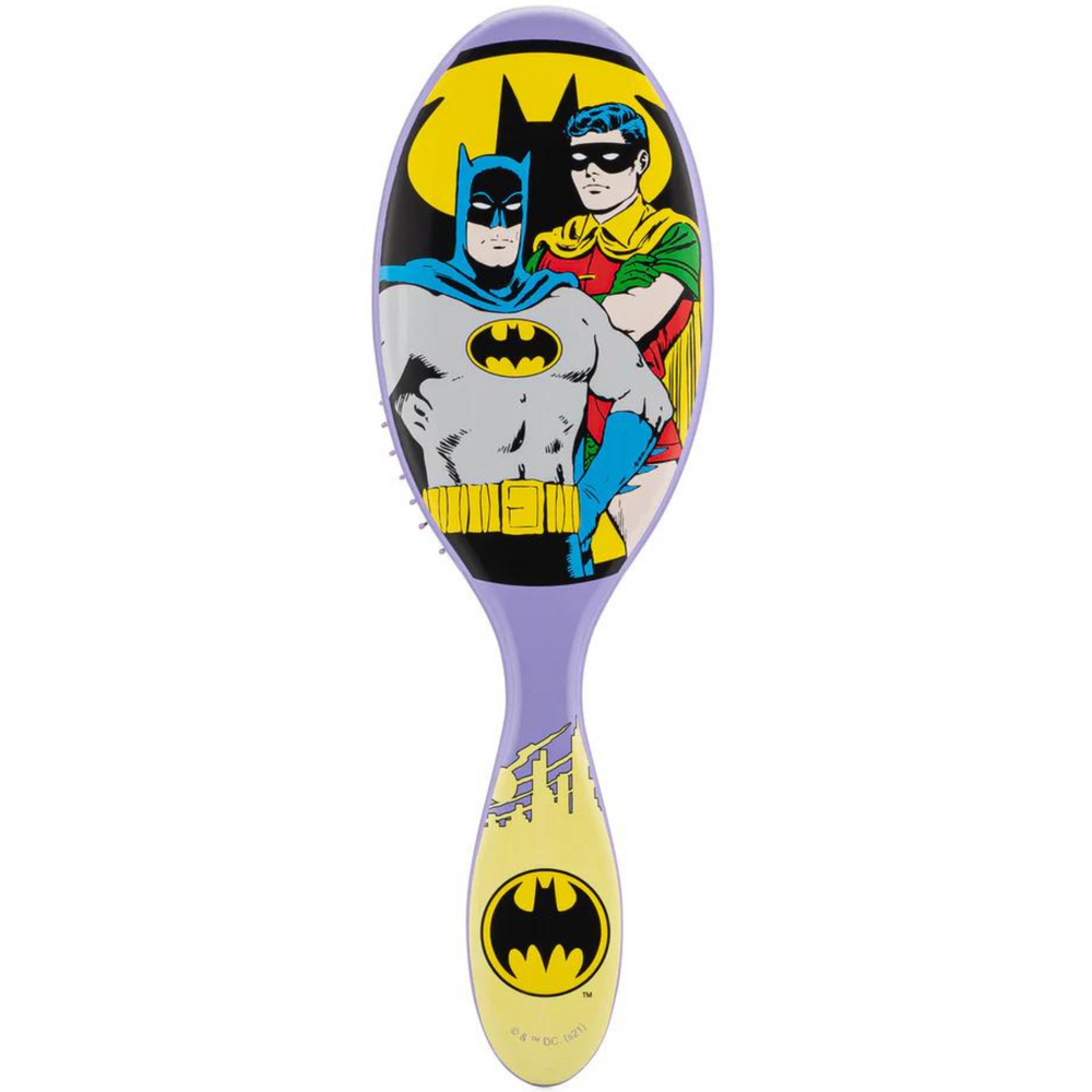 WET BRUSH_Brosse démêloir original - Collection Ligue des Justiciers_Batman and Robin-_Gisèle produits de beauté