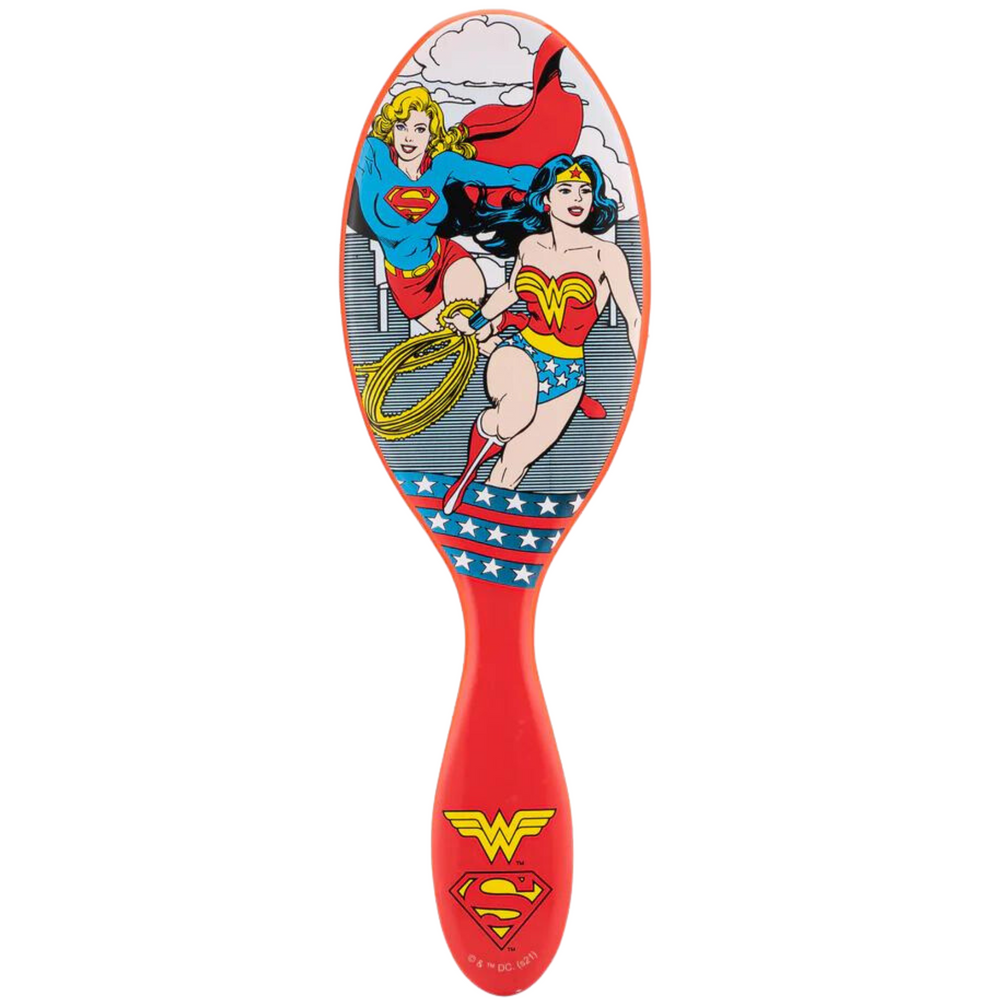 WET BRUSH_Brosse démêloir original - Collection Ligue des Justiciers_Wonder Woman and Super-_Gisèle produits de beauté