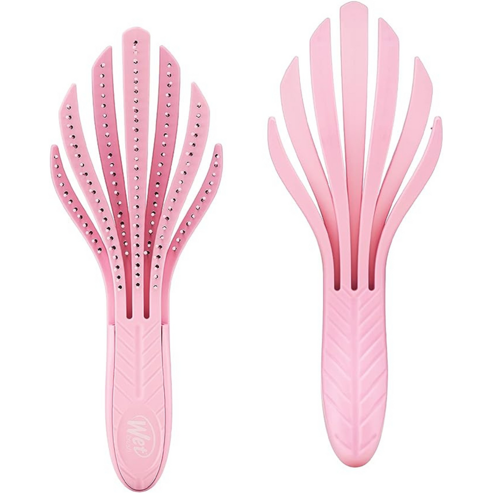 WET BRUSH_Go Green Curl Detangler - Brosse démêlante pour boucles_Rose-_Gisèle produits de beauté