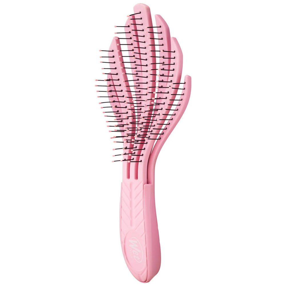 WET BRUSH_Go Green Curl Detangler - Brosse démêlante pour boucles_Rose-_Gisèle produits de beauté