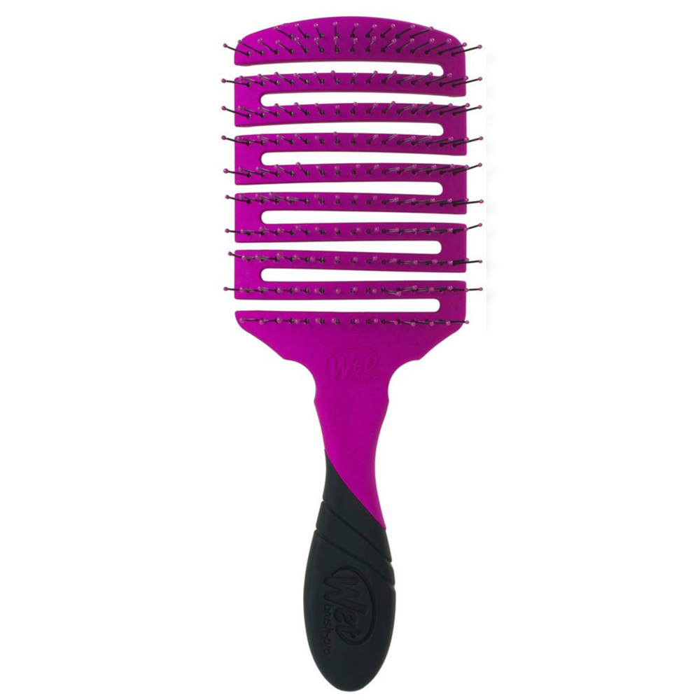 WET BRUSH_Pro Flex Dry Paddle - Brosse carrée à séchage rapide_Mauve-_Gisèle produits de beauté