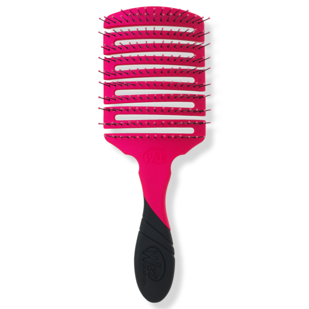 WET BRUSH_Pro Flex Dry Paddle - Brosse carrée à séchage rapide_Rose-_Gisèle produits de beauté