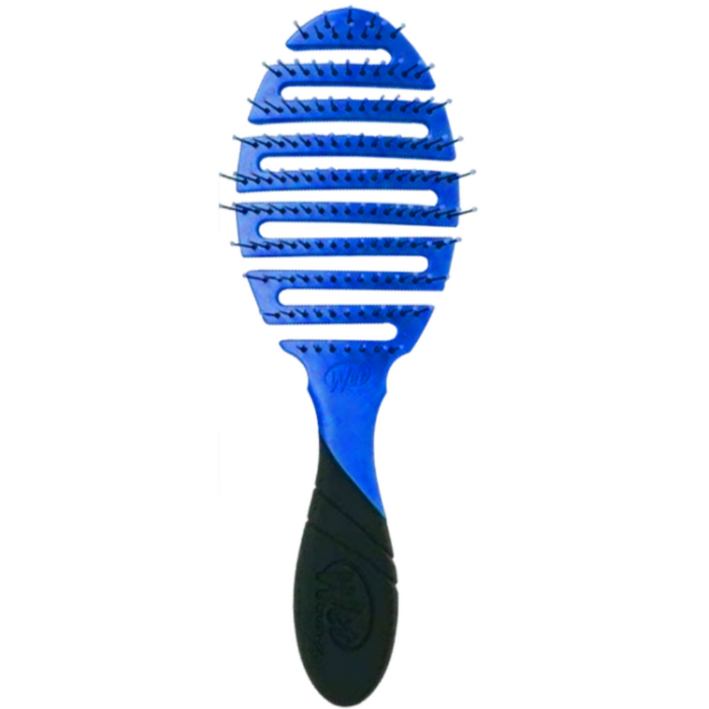 WET BRUSH_Pro Flex Dry - Brosse à séchage rapide ovale_Bleu-_Gisèle produits de beauté