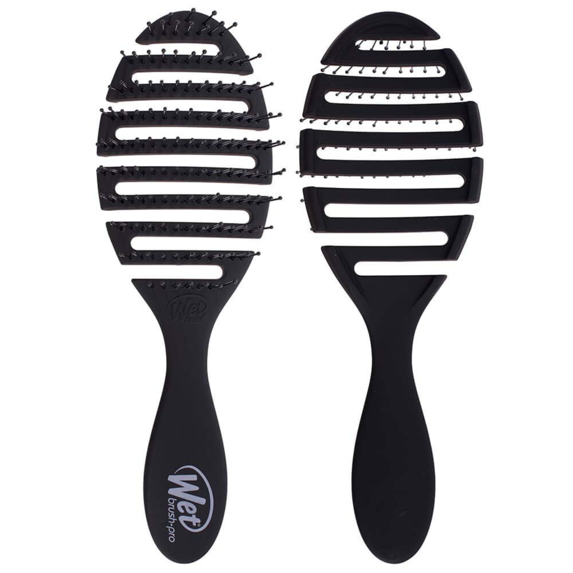 WET BRUSH_Pro Flex Dry - Brosse à séchage rapide ovale_Noir-_Gisèle produits de beauté