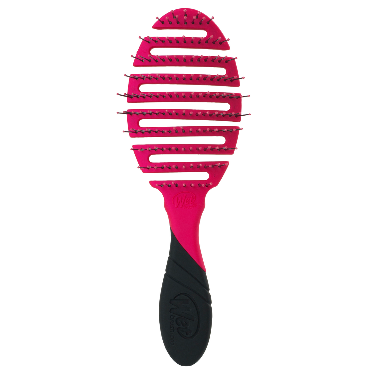 WET BRUSH_Pro Flex Dry - Brosse à séchage rapide ovale_Rose-_Gisèle produits de beauté