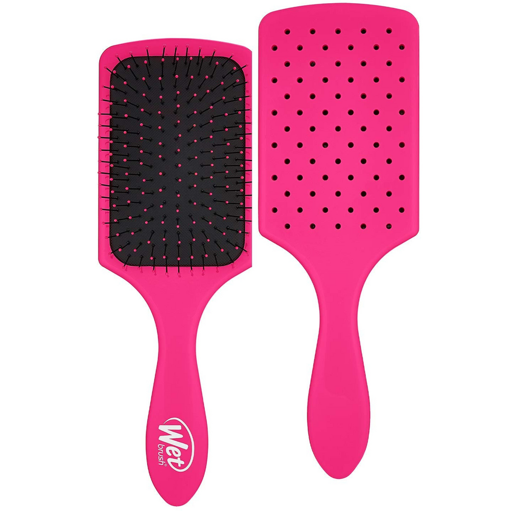 WET BRUSH_Pro Paddle Detangler - Brosse carrée démêlante_Rose-_Gisèle produits de beauté