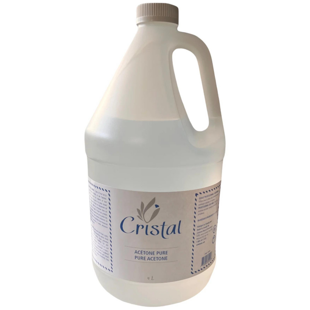 CRISTAL_Acétone pure à 100%_3.78L-_Gisèle produits de beauté