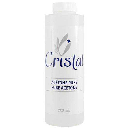 CRISTAL_Acétone pure à 100%_250ml-_Gisèle produits de beauté