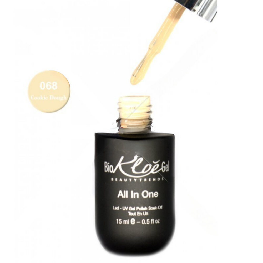 KLOÉ_All In One - Gel UV tout en un_68 - Cookie Dough-15ml_Gisèle produits de beauté