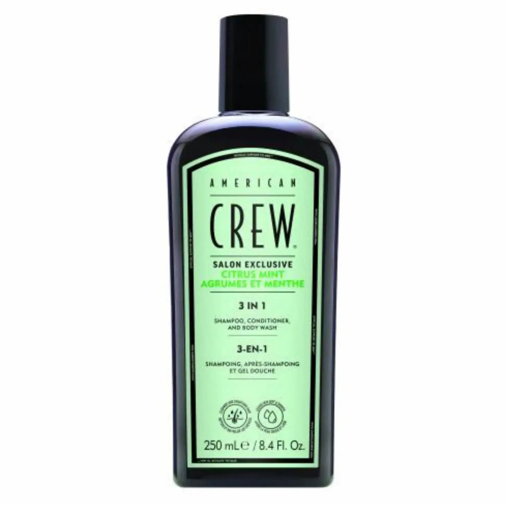 Savon liquide 3-en-1 Everyone Citrus and Mint (agrumes et menthe), format familial pour shampoing, gel douche et bain moussant.