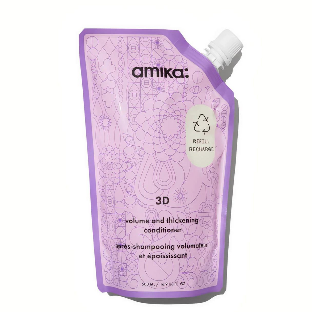 AMIKA_3D - Revitalisant volumateur et épaississant_500ml (recharge)-_Gisèle produits de beauté