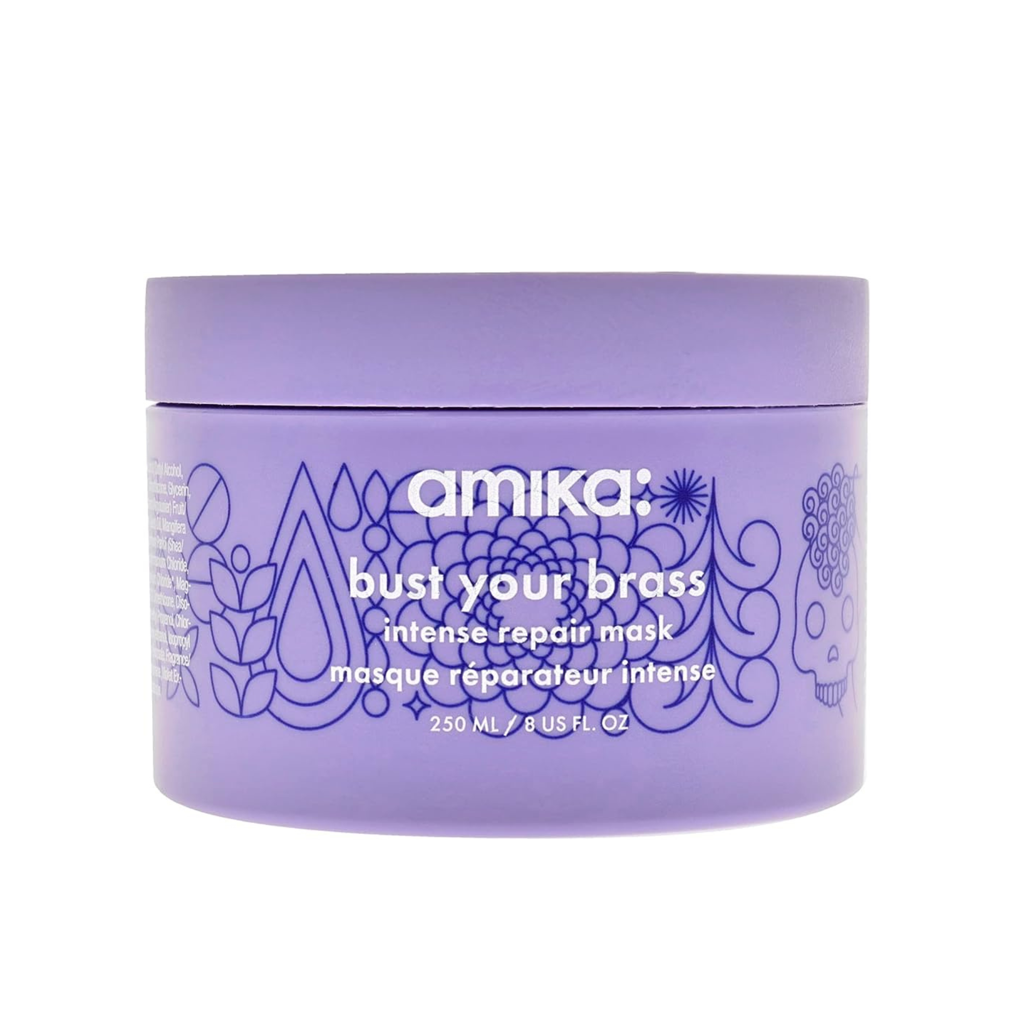 AMIKA_Bust Your Brass - Masque réparateur intense_250ml-_Gisèle produits de beauté