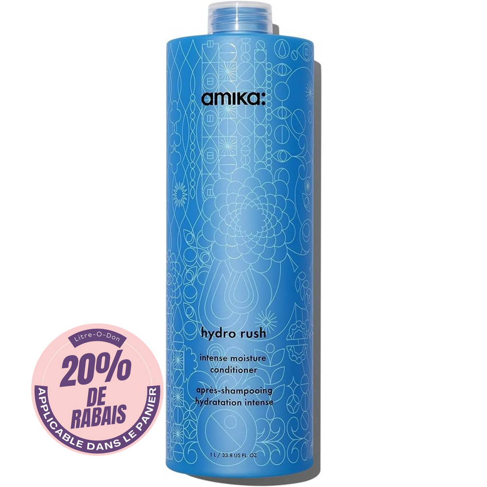 AMIKA_Hydro Rush - Revitalisant hydratation intense_1L-_Gisèle produits de beauté