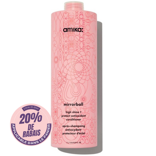 AMIKA_Mirrorball - Revitalisant antioxydant_1L-_Gisèle produits de beauté