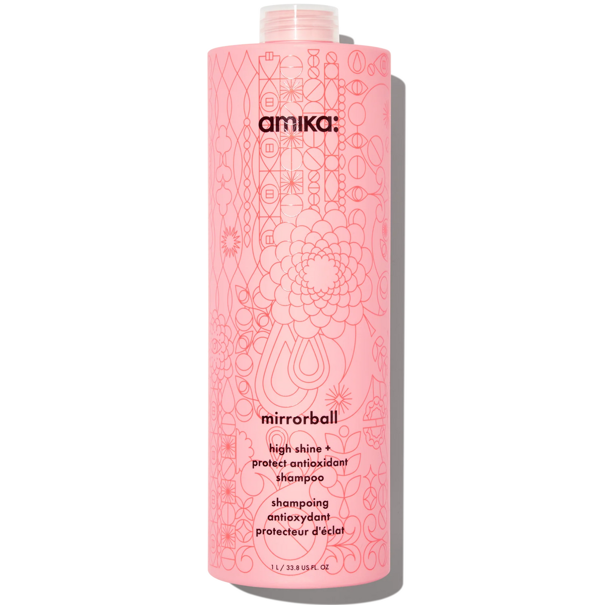 AMIKA_Mirrorball - Shampooing antioxydant_1L-_Gisèle produits de beauté