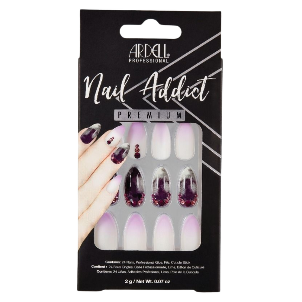 ARDELL_Ardell - Ongles temporaires_Marble mauve ombré-_Gisèle produits de beauté