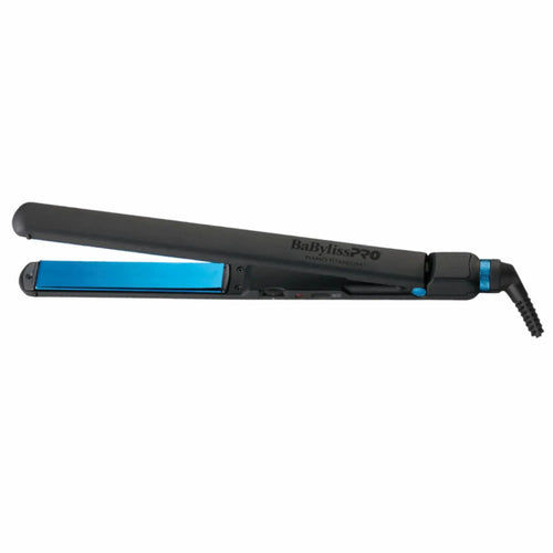 Fer plat BaBylissPRO Nano Titanium ultra-mince 1 pouce bleu nuit.