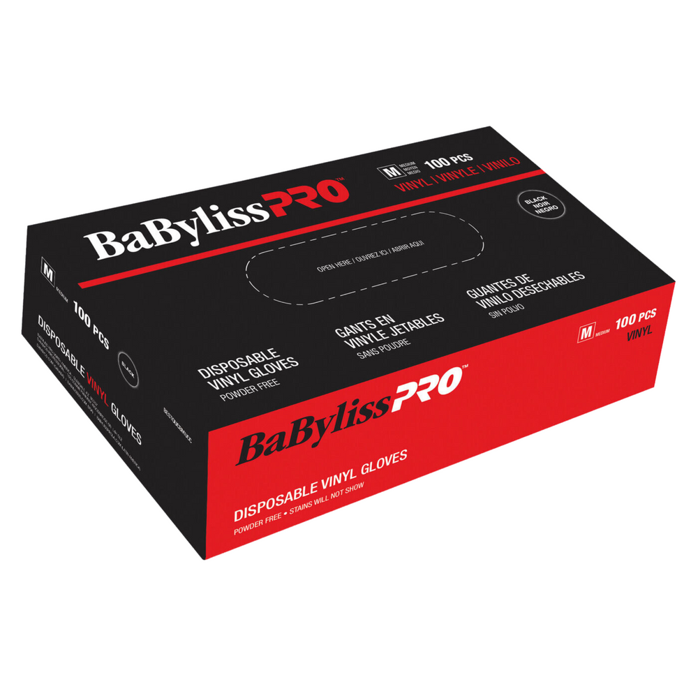 BABYLISS PRO_Boite de gants jetables_Moyen-Boite/ 50 paires_Gisèle produits de beauté