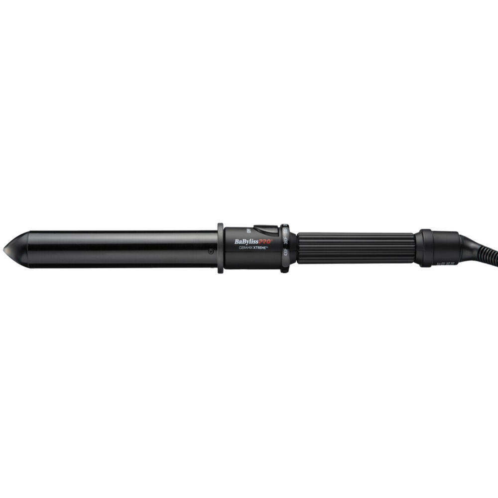 BABYLISS PRO_Ceramix Xtreme - Fer à friser sans pince_1 1/4 po-Noir_Gisèle produits de beauté