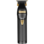 Tondeuse de finition professionnelle BaBylissPRO BlackFX Skeleton noire et dorée.