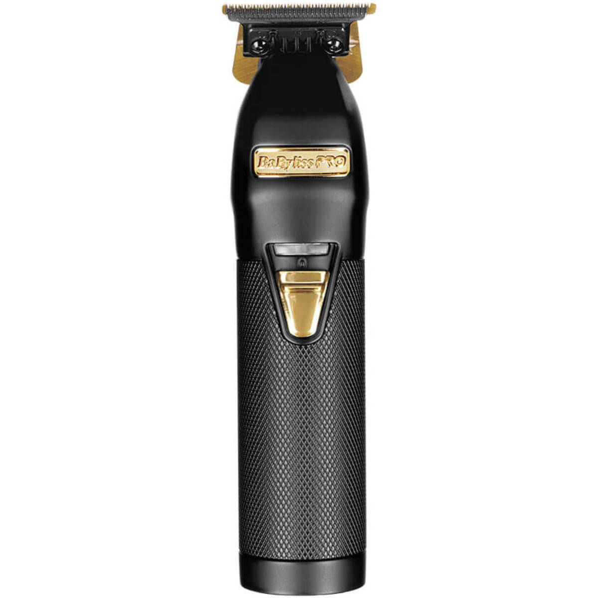Tondeuse de finition professionnelle BaBylissPRO BlackFX Skeleton noire et dorée.
