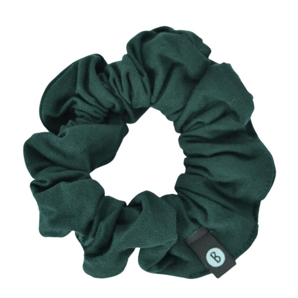 BALUCHON_Baluchon - Élastique chouchou bambou_Vert forêt-_Gisèle produits de beauté