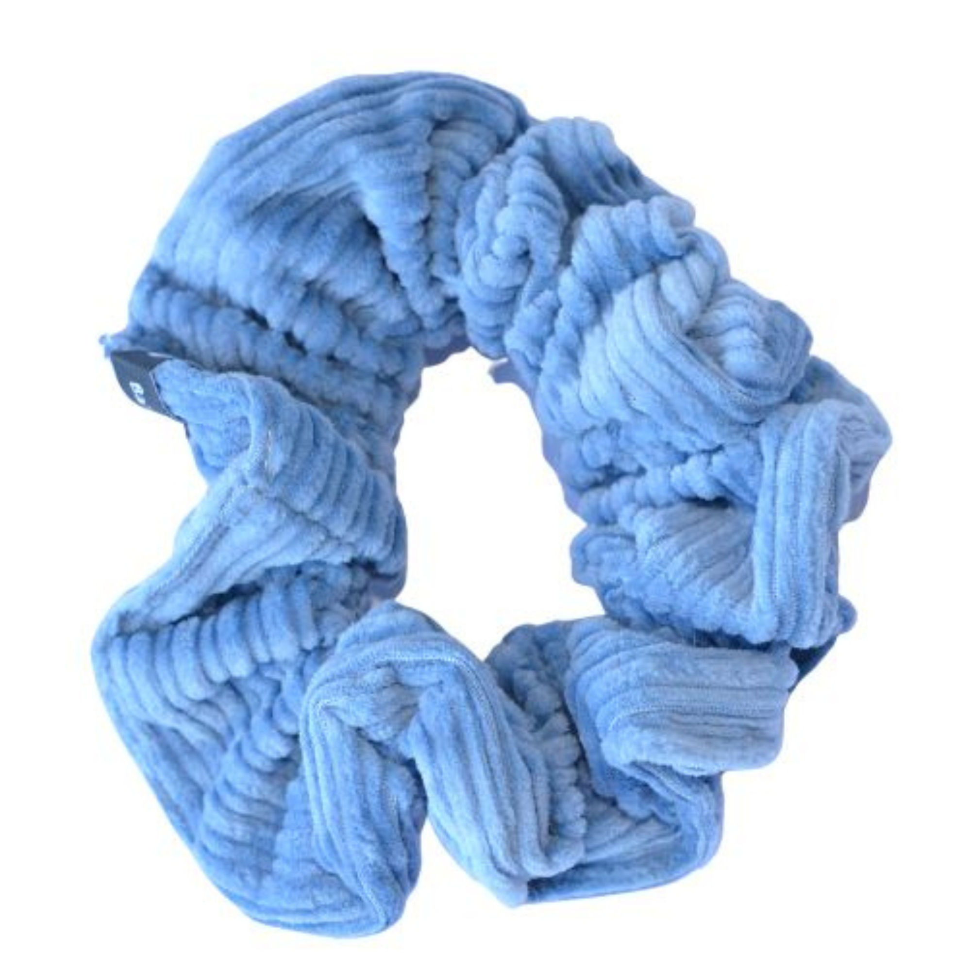 BALUCHON_Baluchon - Élastique chouchou corduroy_Bleu-_Gisèle produits de beauté