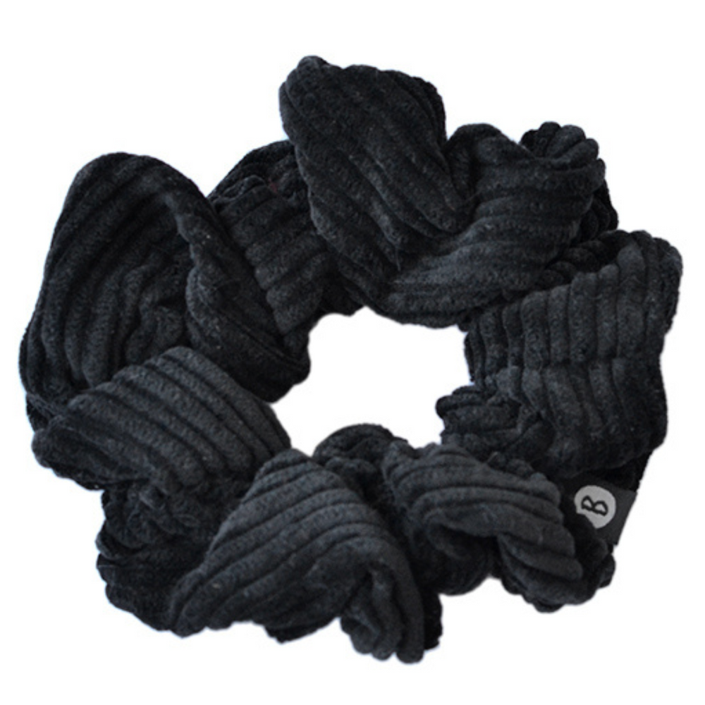 BALUCHON_Baluchon - Élastique chouchou corduroy_Noir-_Gisèle produits de beauté