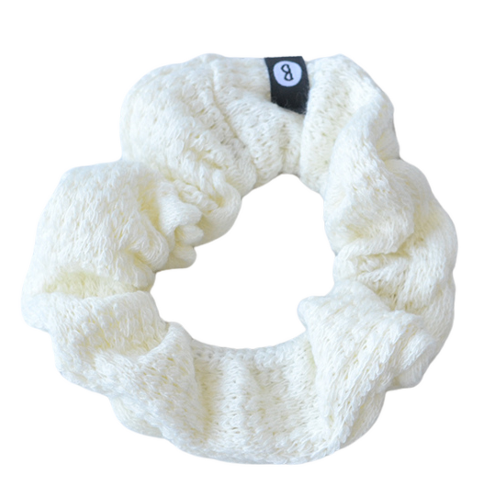 BALUCHON_Baluchon - Élastique chouchou torsadé_Blanc-_Gisèle produits de beauté