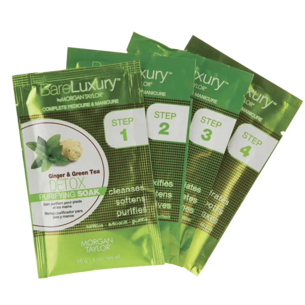 BareLuxury Detox - Pédicure et manicure 4 étapes