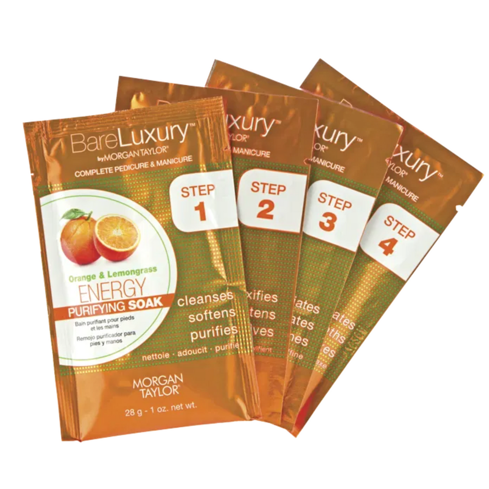 BareLuxury Energy - Pédicure et manicure 4 étapes