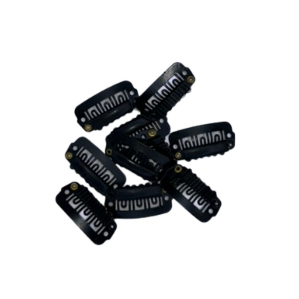 Gisèle Produits de Beauté_Barrette en métal peigne pour extension et prothèse_10 unités-Petite_Gisèle produits de beauté