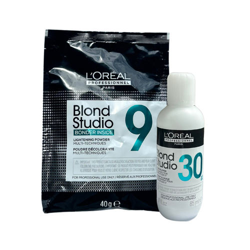 Blond Studio - Mini kit poudre décolorante & Oxydant