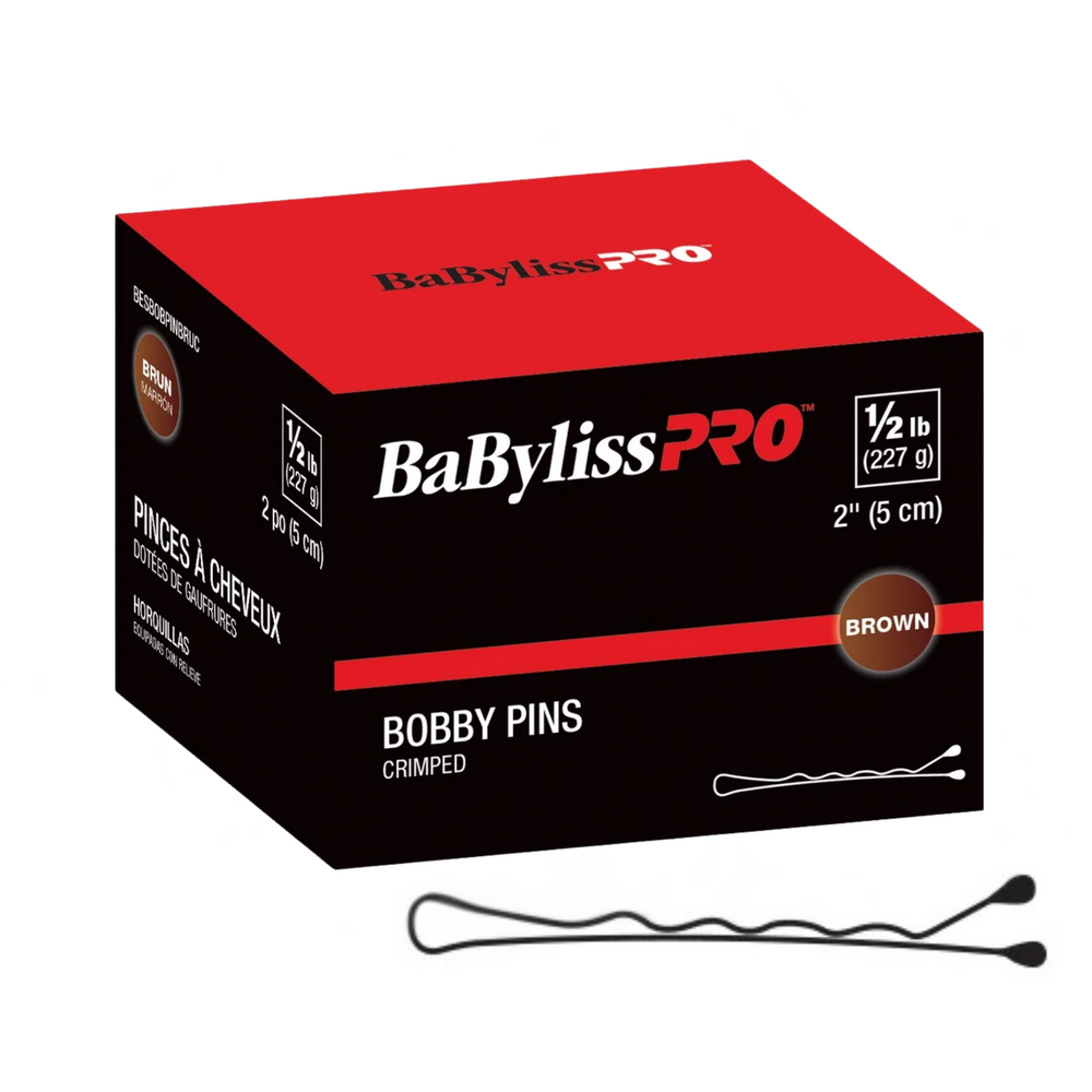 BOBBY PINS RÉGULIÈRES AVEC GAUFRURES