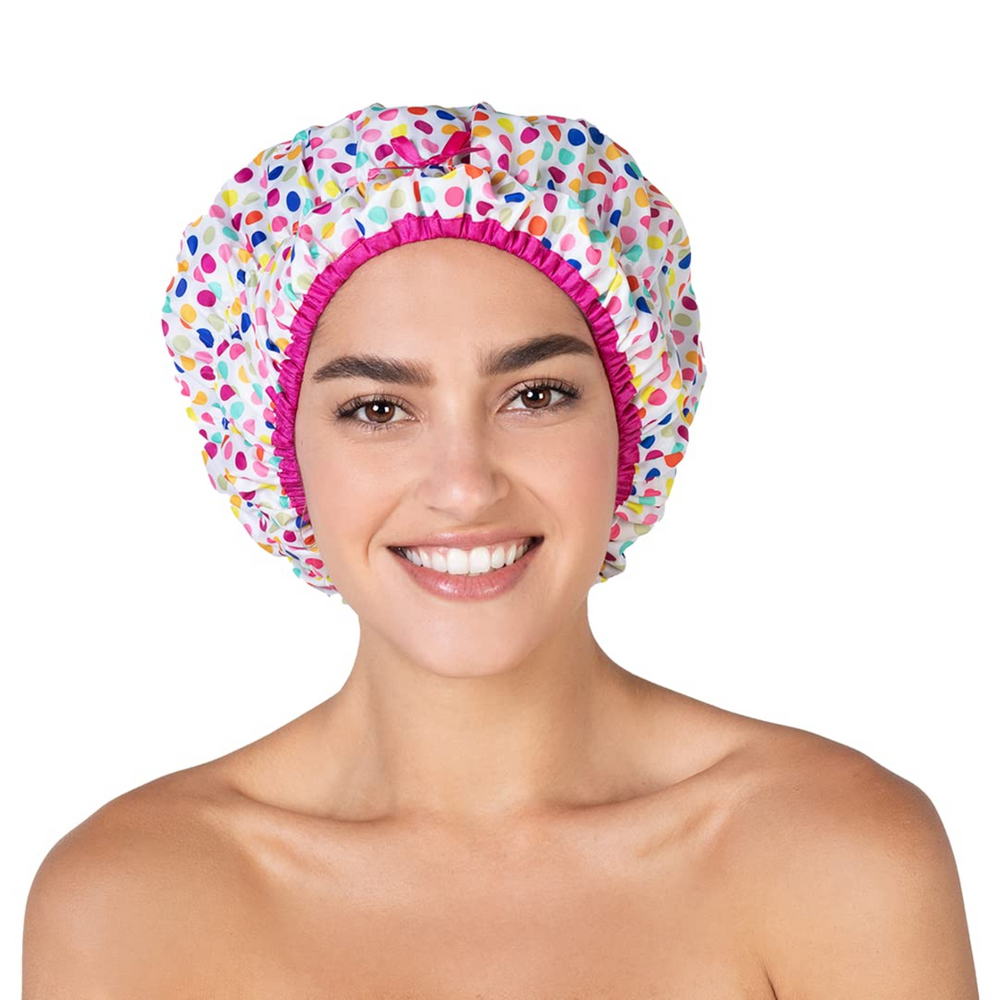Bonnet de douche en nylon