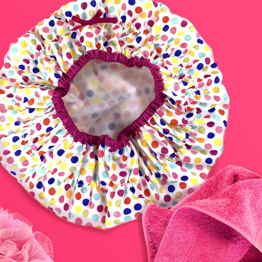 Bonnet de douche en nylon