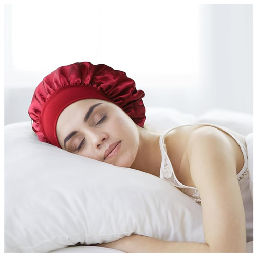 BONNET EN SATIN POUR DORMIR