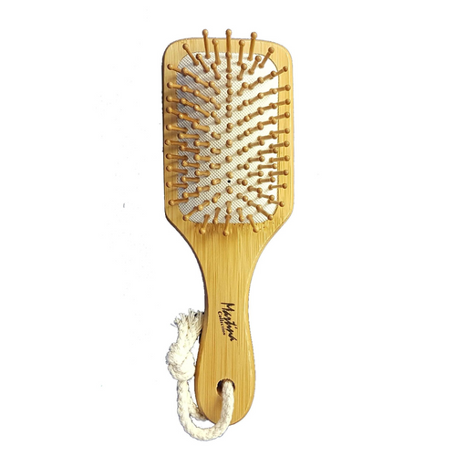 Brosse à cheveux en bamboo-Brosses & peignes||Brushes & Combs-MARTINA COLLECTION-Bois-Gisèle produits de beauté