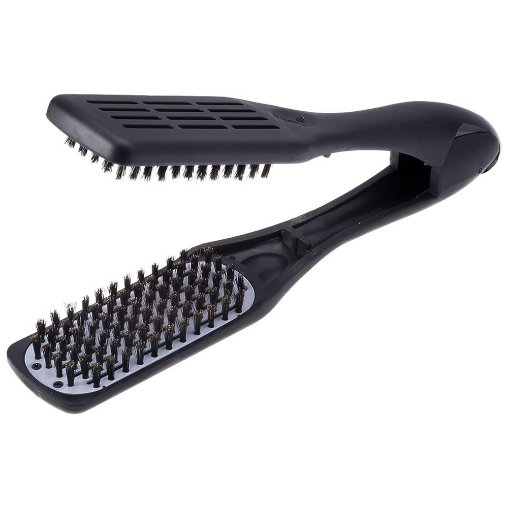 Brosse à lisser en thermoceramic-Brosses lissantes||Smoothing Brushes-DENMAN-Noir-Gisèle produits de beauté