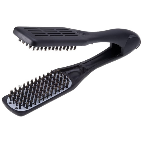 Brosse à lisser en thermoceramic-Brosses lissantes||Smoothing Brushes-DENMAN-Noir-Gisèle produits de beauté