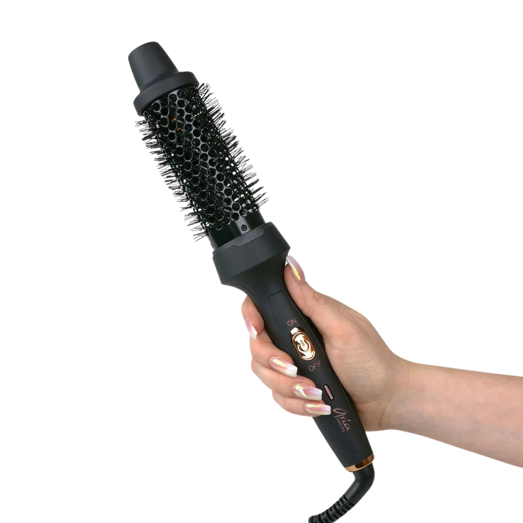 BROSSE COIFFANTE CHAUFFANTE HAIRGOALS 1 1/2 PO